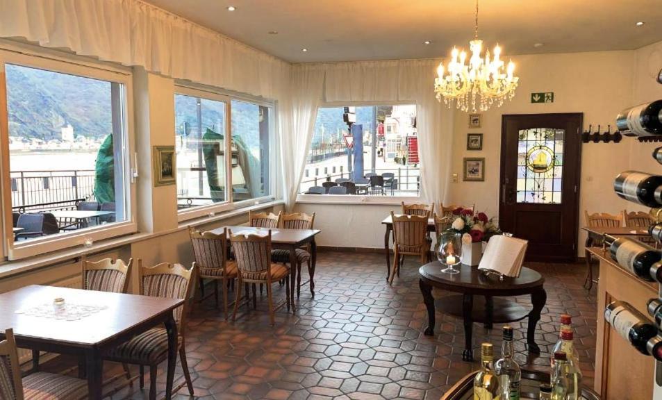 Hotel Zum Goldenen Loewen Sankt Goar Dış mekan fotoğraf