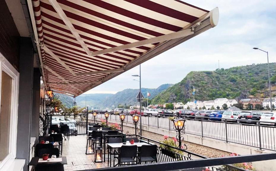 Hotel Zum Goldenen Loewen Sankt Goar Dış mekan fotoğraf