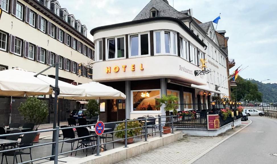 Hotel Zum Goldenen Loewen Sankt Goar Dış mekan fotoğraf