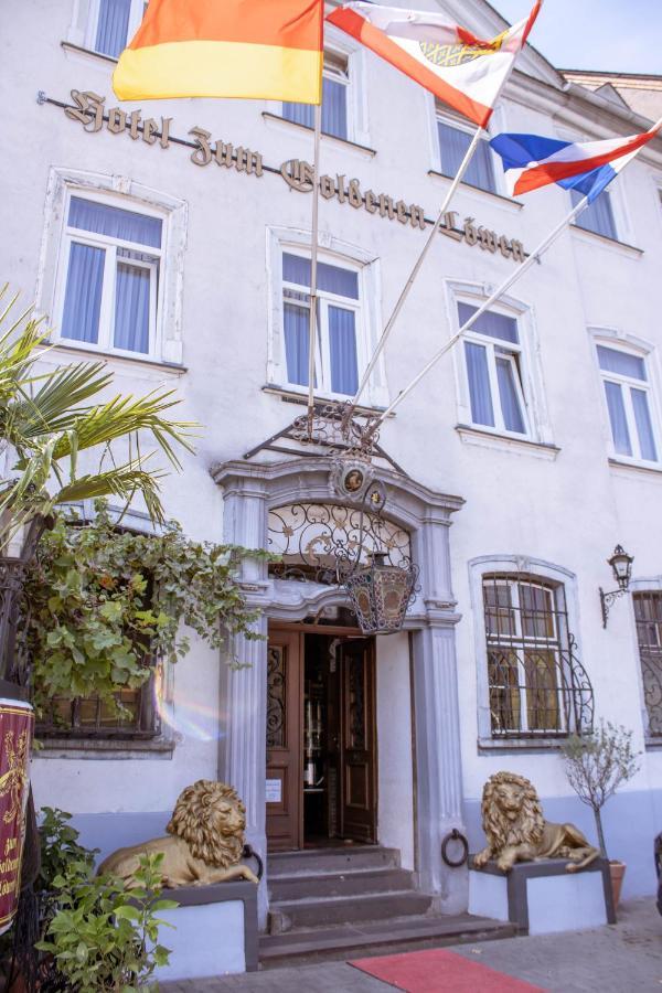 Hotel Zum Goldenen Loewen Sankt Goar Dış mekan fotoğraf