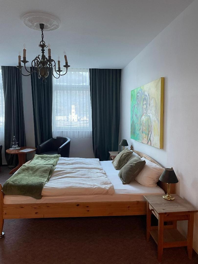 Hotel Zum Goldenen Loewen Sankt Goar Dış mekan fotoğraf